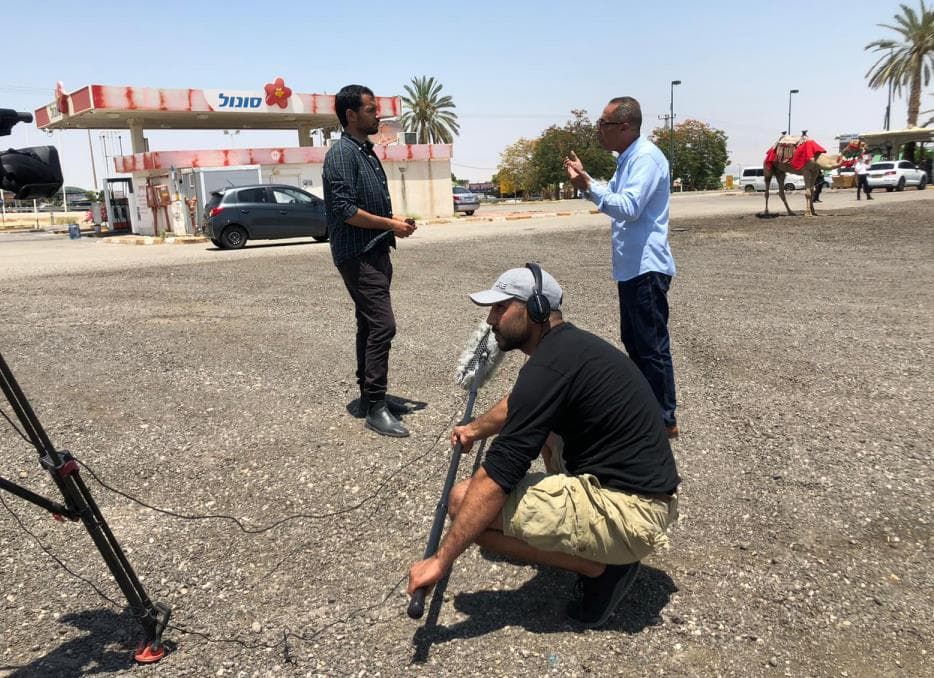 Field production crew